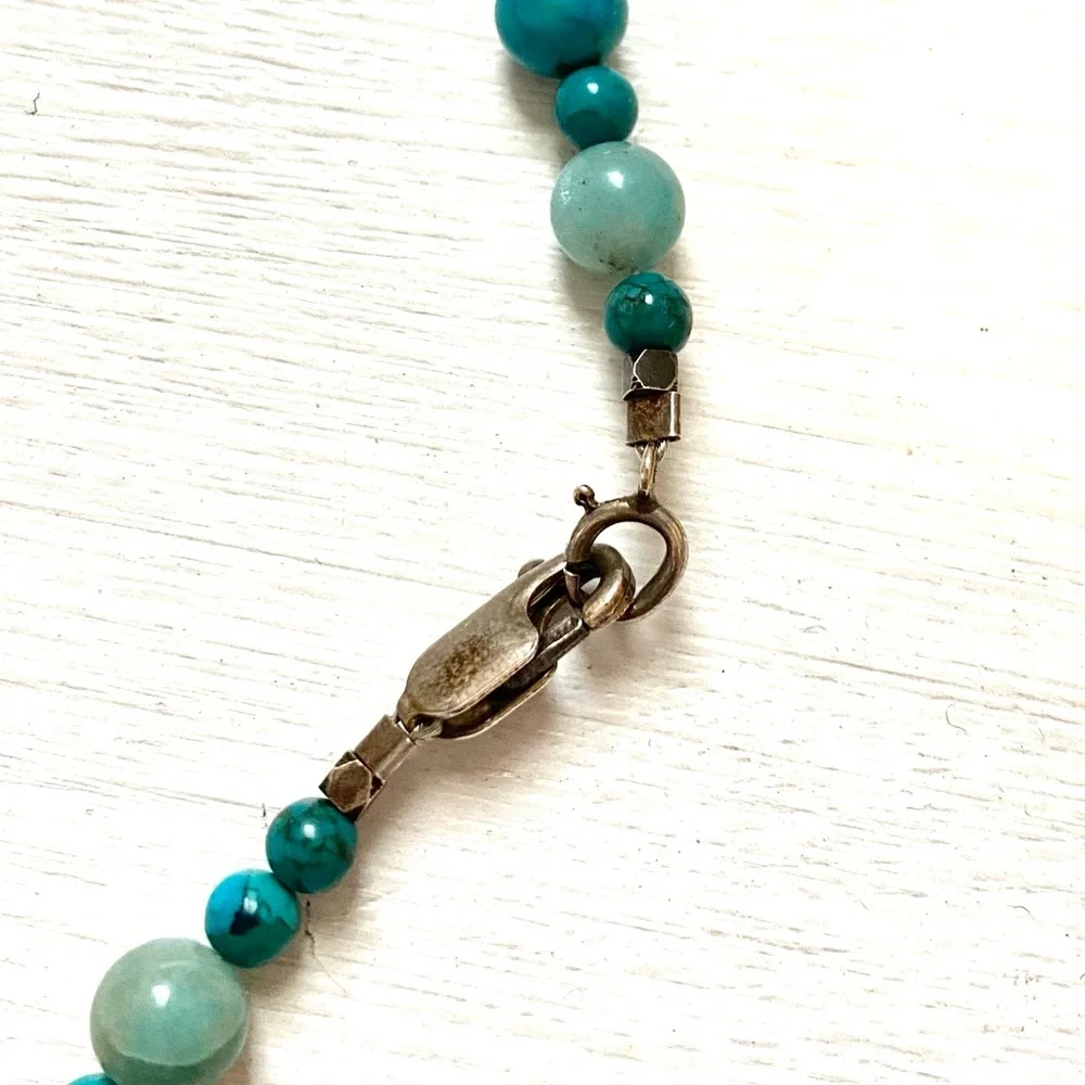 Turquoise vintage beads - Picture 2 of 2